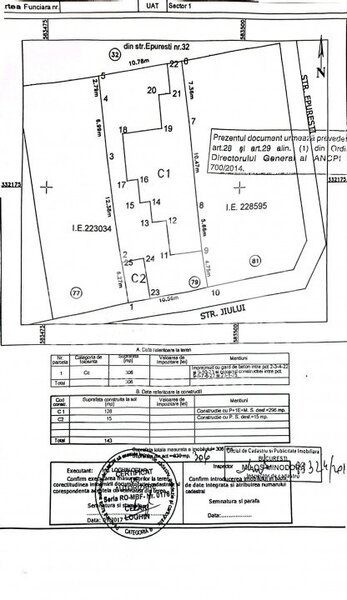 Teren Bulevardul Jiului stradal-constructie renovabila